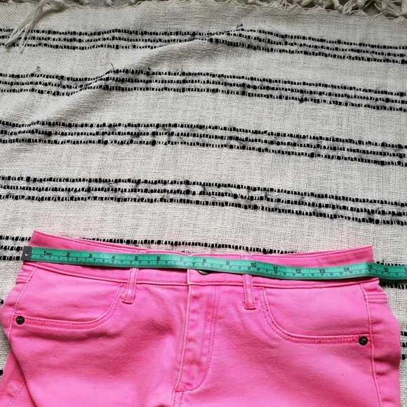 Abercrombie & Fitch Vintage Neon Pink Skinny Jeans - Picture 7 of 10